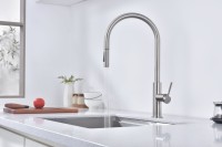 Смеситель для кухни Paulmark Senso Se215180-BS брашированная сталь