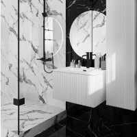 Тумба с раковиной La Fenice Terra 60 белая