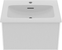 Тумба с раковиной La Fenice Terra 60 белая