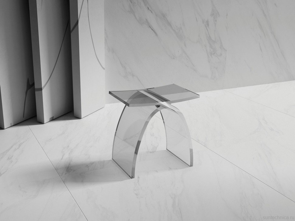 Табурет Abber Kristall AT1739Perle перламутровый