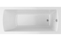 Акриловая ванна Alex Baitler Onega 165x70 см, встраиваемая, белая, с каркасом