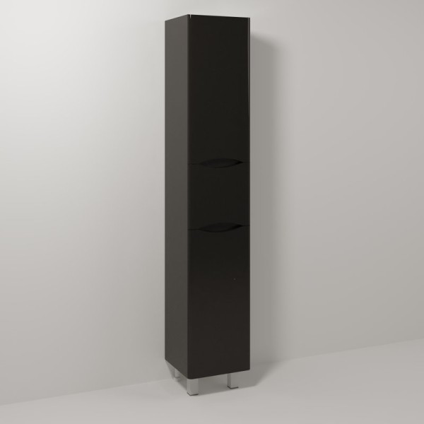 Шкаф пенал для ванной Vod-Ok Adel 35 R, черный