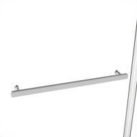 Душевой уголок Vincea Slim Soft VSR-1SS1013CL 130x100, профиль хром, стекло прозрачное