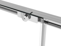 Душевой уголок Vincea Slim Soft VSR-1SS1013CL 130x100, профиль хром, стекло прозрачное