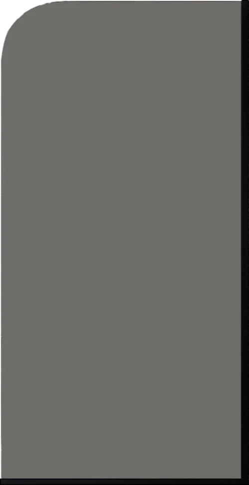 Шторка на ванну Maybahglass MGV-146-6у 64x140, профиль черный, стекло графит