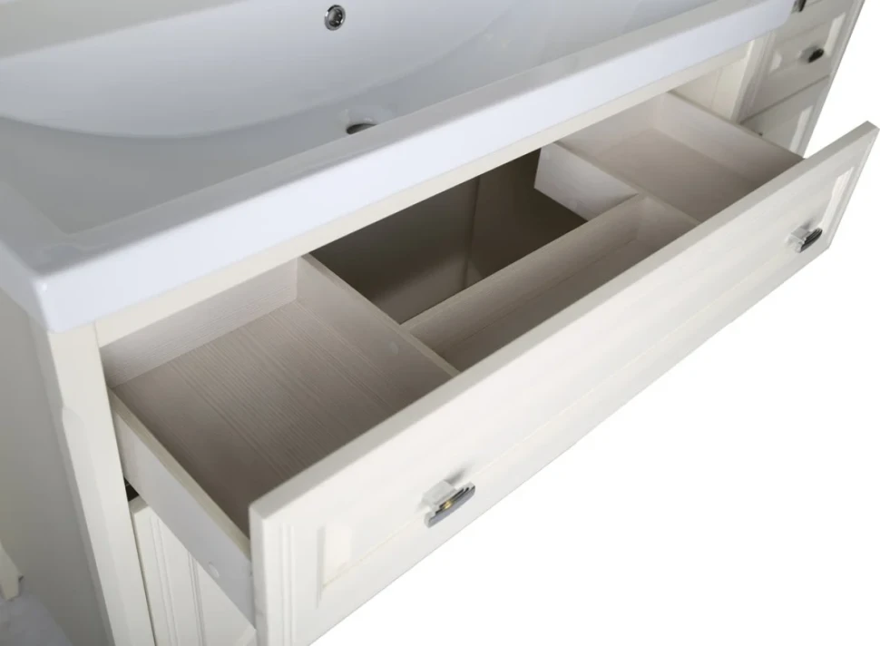 Мебель для ванной комнаты ASB-Woodline Монте 100 бежевая