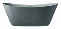 Ванна из искусственного камня AltroBagno Fiorina 090217 170x75 см, отдельностоящая, овальная, на ножках, с донным клапаном