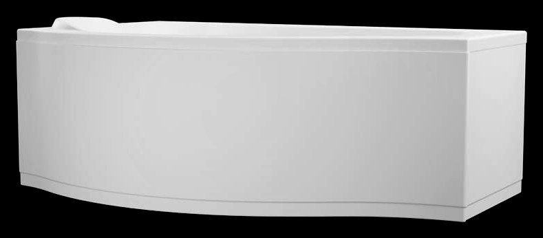 Акриловая ванна Aquanet Palma 00205737 L 170x100 см, угловая, левая, пристенная, белая, асимметричная, с каркасом, с сиденьем