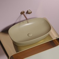 Накладная раковина Ceramicanova Element CN6049MC капучино матовая
