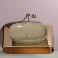Накладная раковина Ceramicanova Element CN6049MC капучино матовая