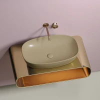 Накладная раковина Ceramicanova Element CN6049MC капучино матовая