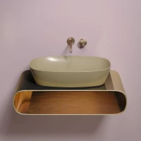 Накладная раковина Ceramicanova Element CN6049MC капучино матовая