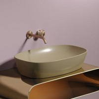 Накладная раковина Ceramicanova Element CN6049MC капучино матовая