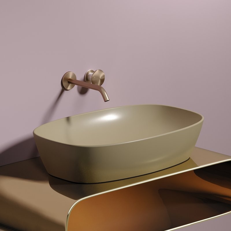 Накладная раковина Ceramicanova Element CN6049MC капучино матовая