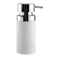 Дозатор для жидкого мыла Wasserkraft Berkel K-4999 настольный, хром, белый