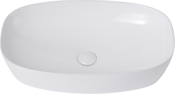 Накладная раковина Abber Rechteck AC2206 белая