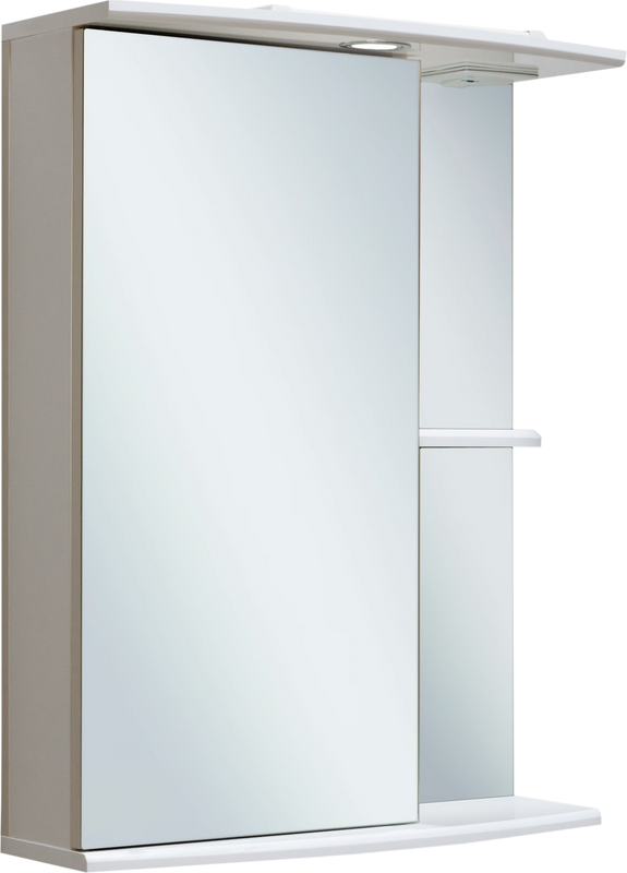 Зеркало-шкаф Runo Эконом мебель Николь 55