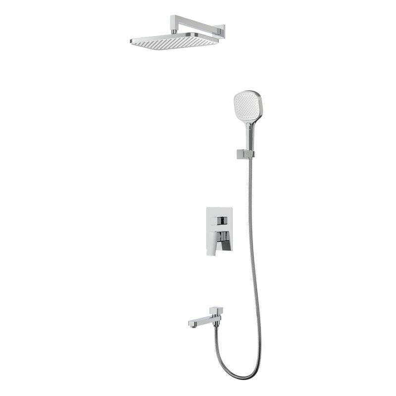 Душевой комплект Raglo R30.27 С ВНУТРЕННЕЙ ЧАСТЬЮ, хром