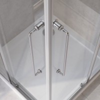 Душевой уголок Cezares Relax RELAX-304-AH-2-120/90-C-CR 120x90, профиль глянцевый хром
