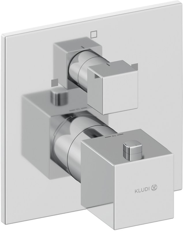 Термостатический смеситель встраиваемый Kludi Decus 548100575 хром