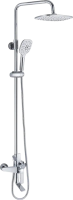 Душевая стойка Rose R1336 хром