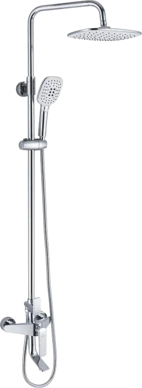 Душевая стойка Rose R1336 хром