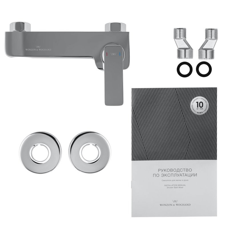 Смеситель для душа Wonzon & Woghand Shark WW-484101-CR хром
