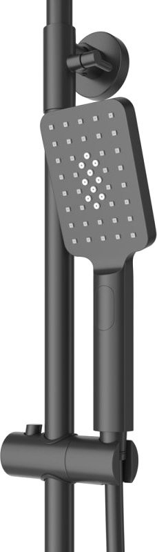 Душевая стойка Cezares Slider SLIDER-CD-NOP со смесителем, матовый черный