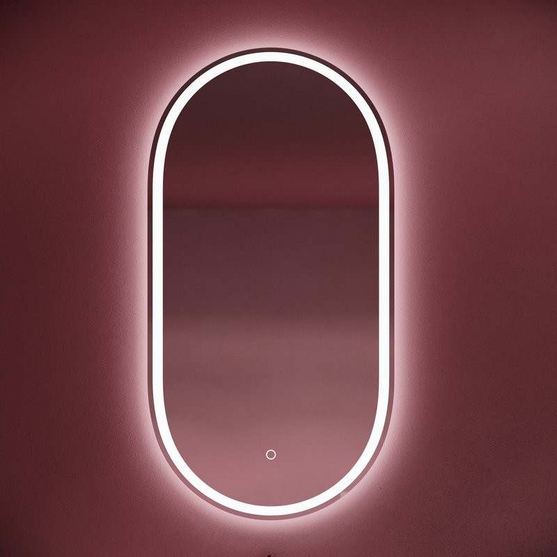 Зеркало Sancos Oval 55 с фронтальной подсветкой