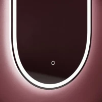 Зеркало Sancos Oval 55 с фронтальной подсветкой