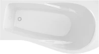 Акриловая ванна Alex Baitler Orta R 150x90 см, угловая, правая, встраиваемая, белая, асимметричная, с экраном