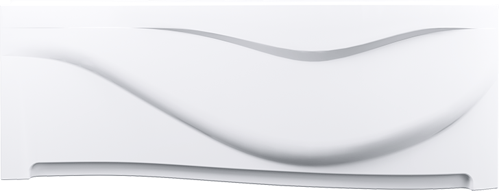 Акриловая ванна Alex Baitler Orta R 150x90 см, угловая, правая, встраиваемая, белая, асимметричная, с экраном