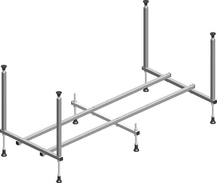 Акриловая ванна Alex Baitler Orta R 150x90 см, угловая, правая, встраиваемая, белая, асимметричная, с экраном