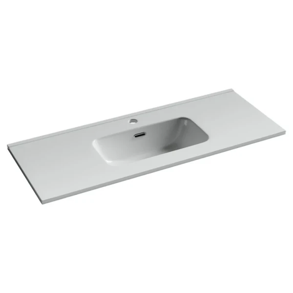 Раковина накладная Ceramicanova Compact 1010x395x175, белый, CN7027