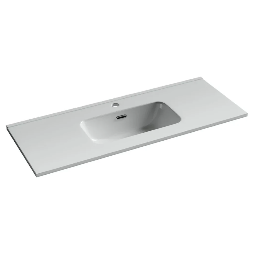 Раковина накладная Ceramicanova Compact 1010x395x175, белый, CN7027