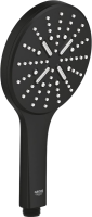 Душевая лейка Grohe Rainshower SmartActive 130 22127KF0 фантомный черный