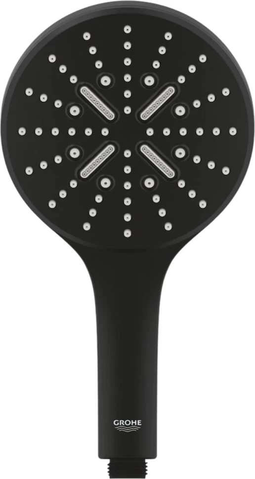 Душевая лейка Grohe Rainshower SmartActive 130 22127KF0 фантомный черный