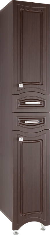 Шкаф пенал для ванной Vod-Ok Адам 35 R, венге