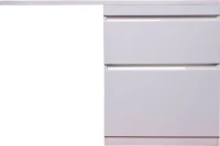 Тумба с раковиной Style Line Даллас 130 Люкс Plus напольная, белая R