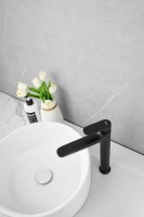 Смеситель для раковины BELZ B713 B11713-7 черный Смеситель для раковины BELZ B713 B11713-7 черный