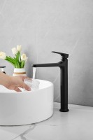 Смеситель для раковины BELZ B713 B11713-7 черный Смеситель для раковины BELZ B713 B11713-7 черный