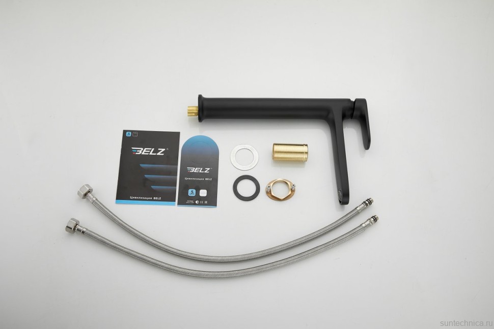 Смеситель для раковины BELZ B713 B11713-7 черный