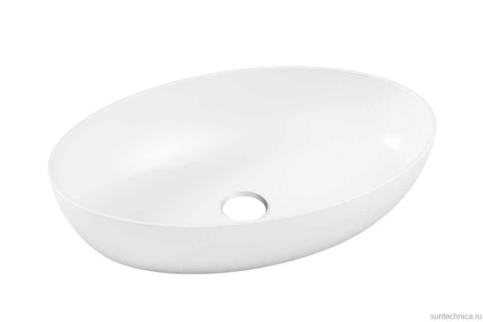 Тумба с раковиной Belux Джаз 100 подвесная, белая глянцевая, раковина Турин 61