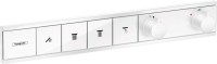 Термостатический смеситель встраиваемый Hansgrohe RainSelect 15382700 С ВНУТРЕННЕЙ ЧАСТЬЮ, матовый белый