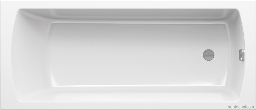 Акриловая ванна Ravak Classic II 160x70 см, пристенная, белая, на ножках