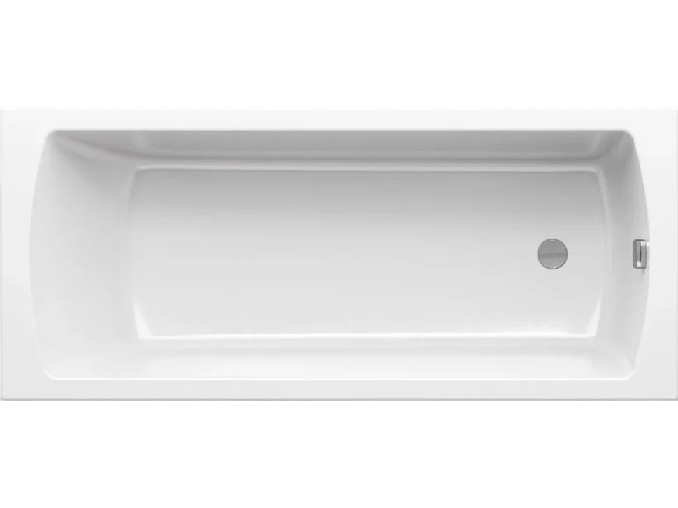 Акриловая ванна Ravak Classic II 160x70 см, пристенная, белая, на ножках