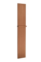 Полотенцесушитель электрический Boheme Flat 725-BRB 150x25 см, скрытое подключение, брашированная бронза, I-образный