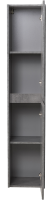 Шкаф пенал для ванной BelBagno Kraft R cemento grigio