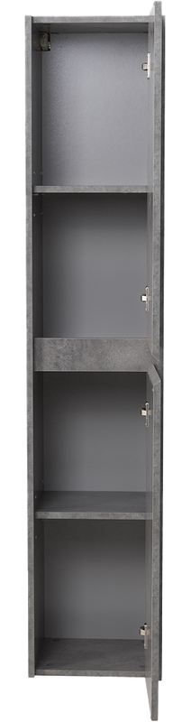 Шкаф пенал для ванной BelBagno Kraft R cemento grigio