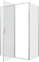 Душевой уголок Allen Brau Priority 140x80, профиль серебро браш, стекло прозрачное